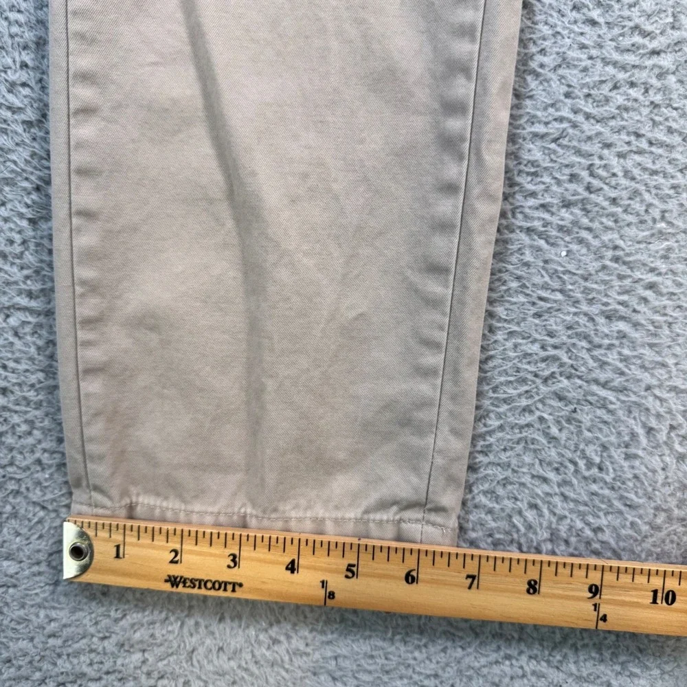 Banana Republic Aiden Chino Pants Mens 30x30 Khaki Beige‎ Slim Fit Cotton